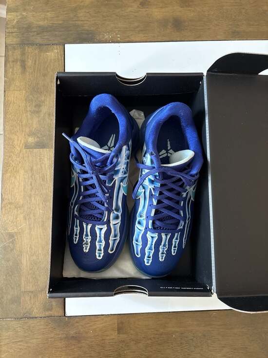 Nike Zoom Kobe 5 Protro 'X-Ray' Blue Basketball Shoes - Picture 2 of 4